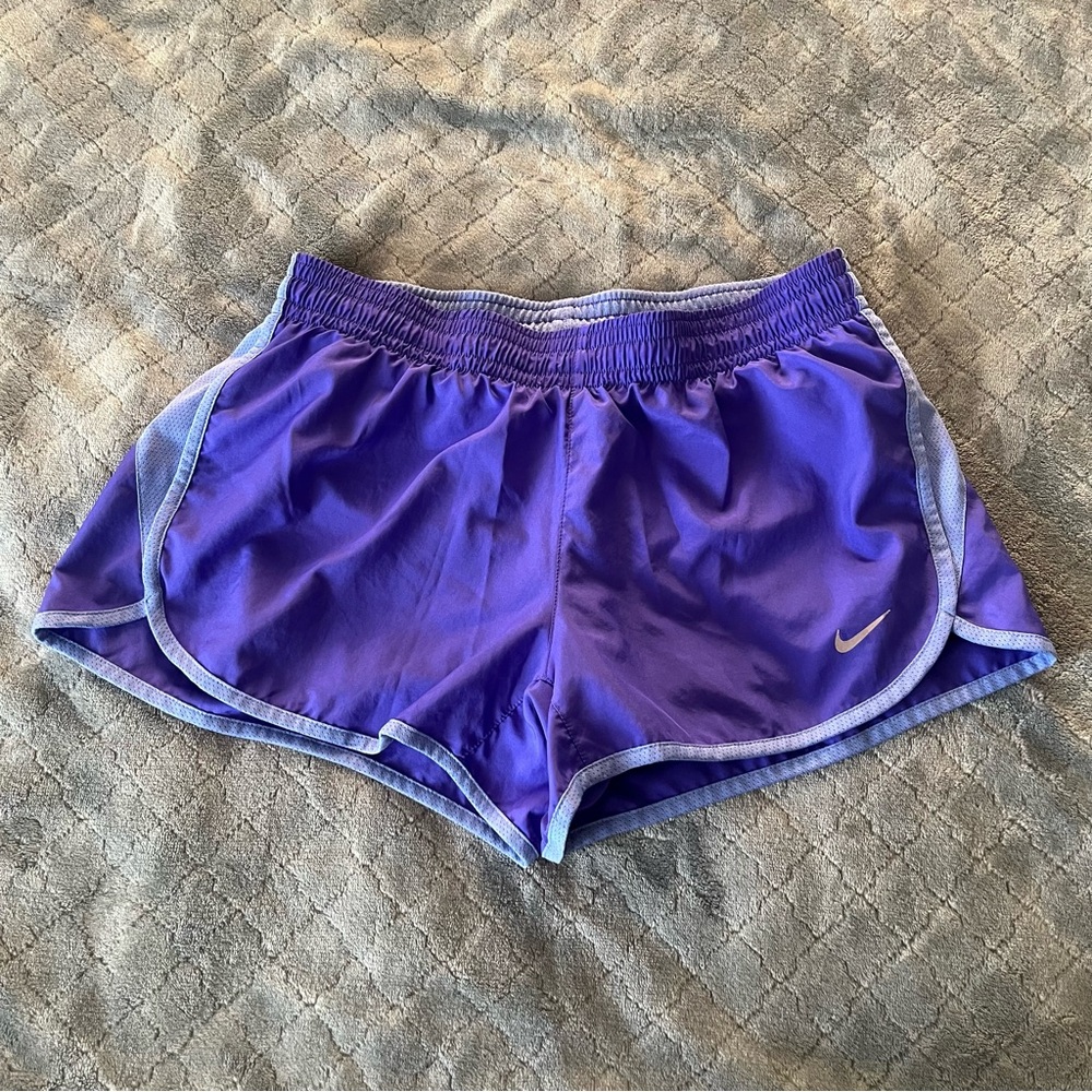 Nike Women's‎ Vibrant Purple Athletic Shorts
